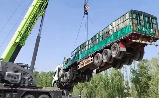 灌阳道路脱困救援案例